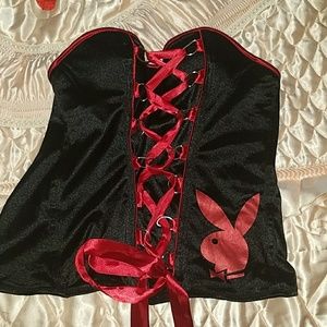 *on hold! Playboy corset